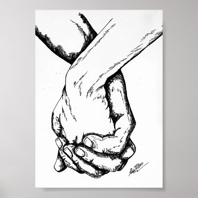 Póster mano alzada (Frente)