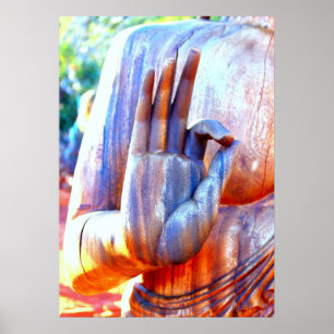 Póster Mano de Buda en A-Ok mudra