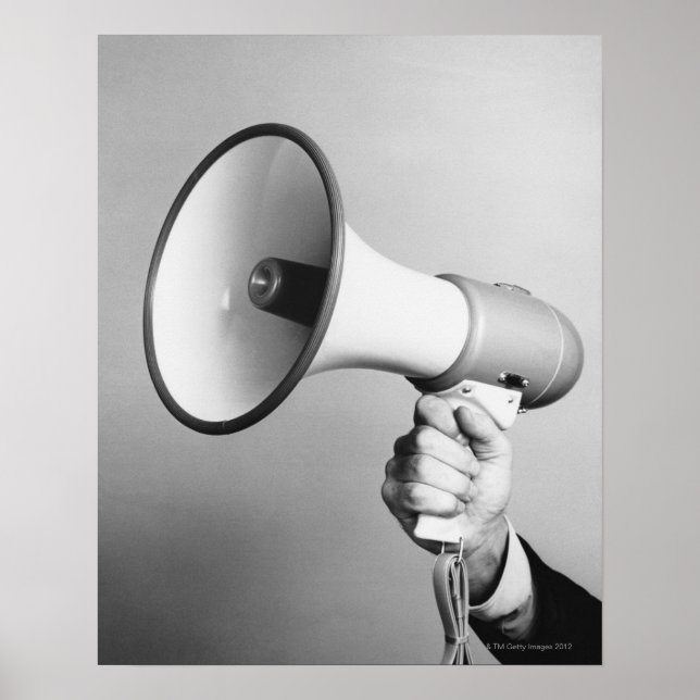 Póster Mano de sujeción (Frente)