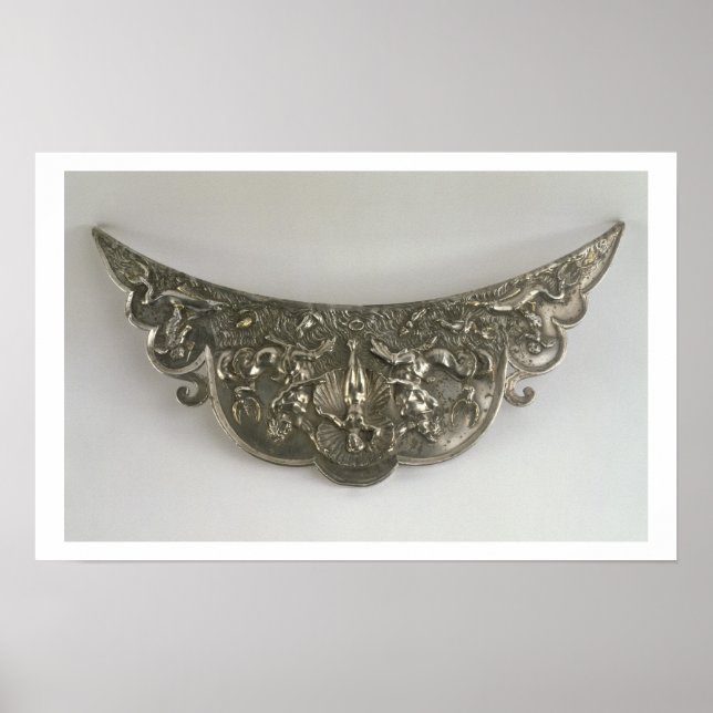 Póster Mano de una placa que muestra el nacimiento de Ven (Frente)