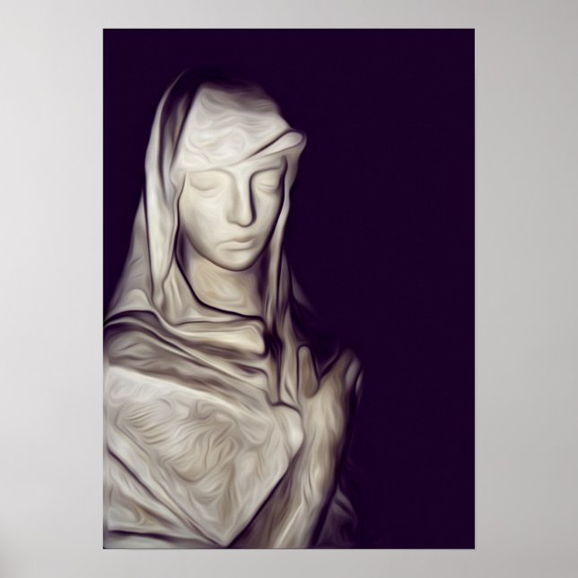 Póster mano en el corazón (Frente)