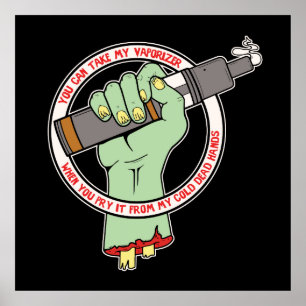 Póster Mano fría muerta