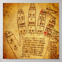 Mano guidónica (finales del siglo XV)