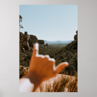 Póster Mano humana izquierda