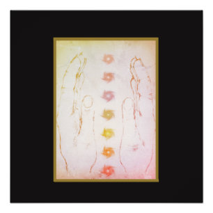 Póster Manos curativas