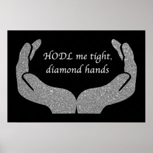 Póster Manos de Diamante