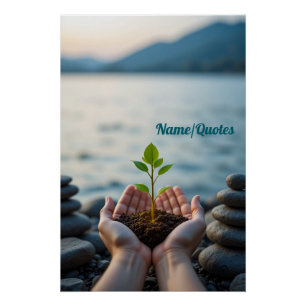 Póster Manos de Esperanza – Plantón junto al Mar