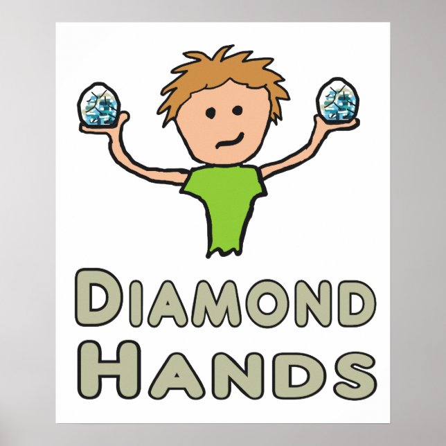 Póster Manos Diamond (Frente)