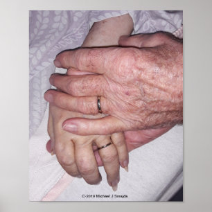 PÓSTER MANOS EN AMOR