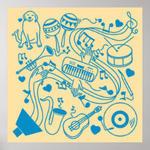 Manos musicales - Diseño ASL