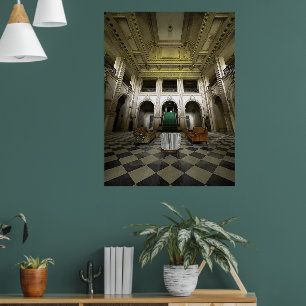 Póster Mansión Abandonada