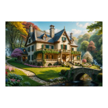 Mansión del momento perfecto capturado