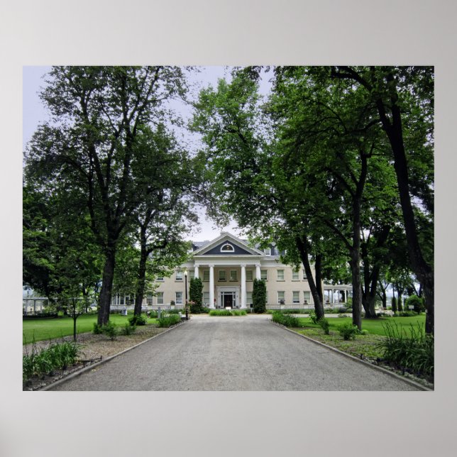 Póster Mansión del río del rey del cobre Daly - Montana (Frente)