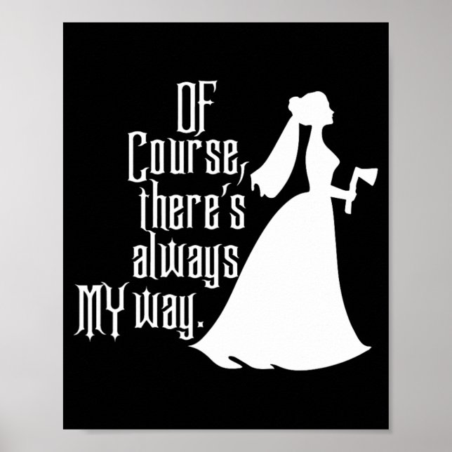 Póster Mansión embrujada  (Frente)