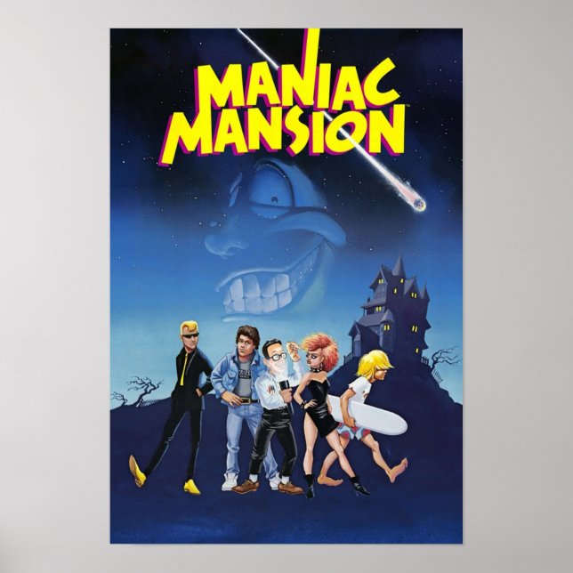 Póster Mansión Maniac (Frente)