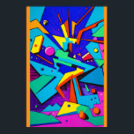 Póster Manslamitizer - Ken Gage Art<br><div class="desc">Manslamitizador. 2024,  Ken Gage. Arte digital: abstracto.</div>