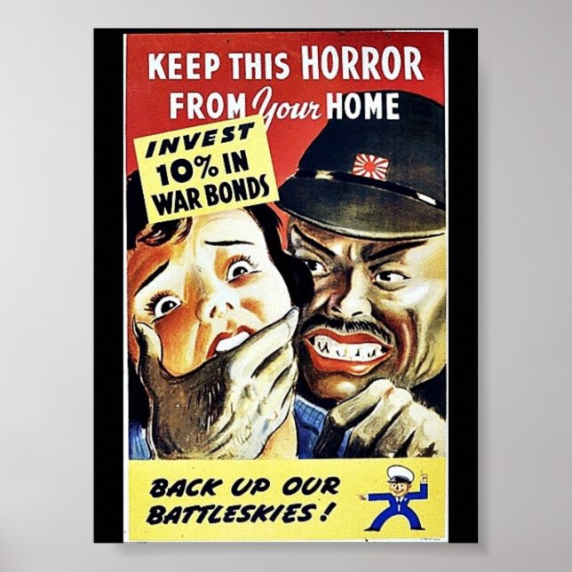Póster Mantén Este Horror Desde Tu Casa, Respalda Nuestra (Frente)