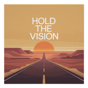 Póster Mantén La Visión