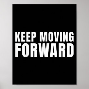 Póster Mantener el avance motivacional