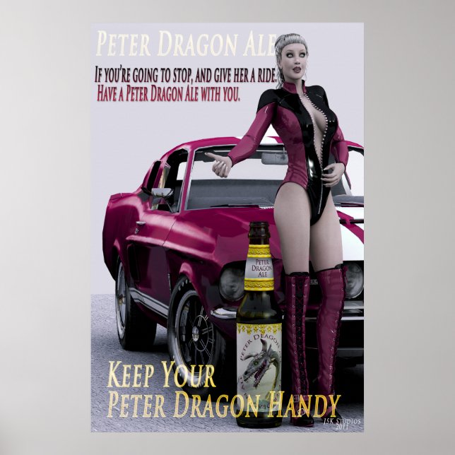 Póster Mantener el Dragón a mano (Frente)