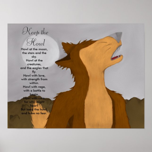 Póster Mantener el Howl - poster (Frente)
