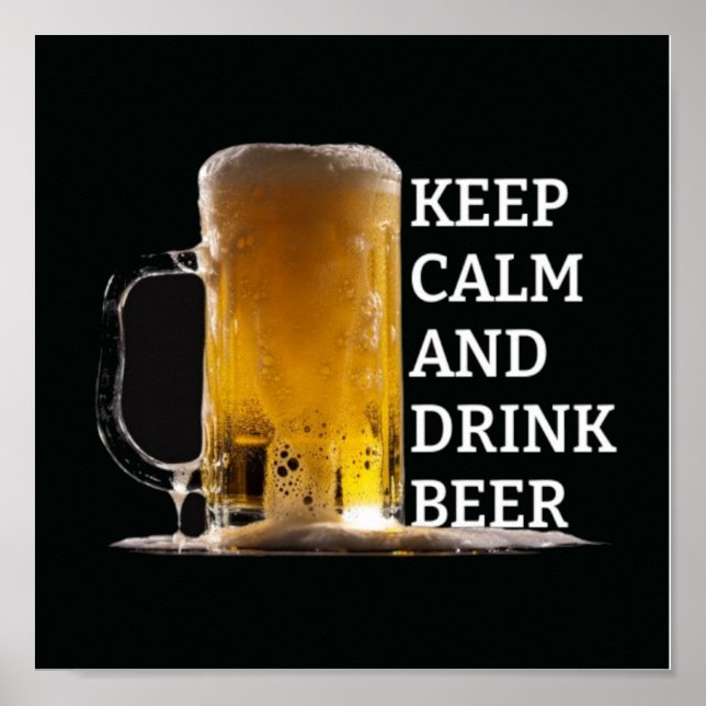 Póster Mantener el kalm (Frente)