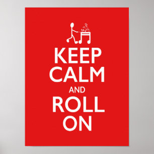 Póster Mantener la calma - Poster de música