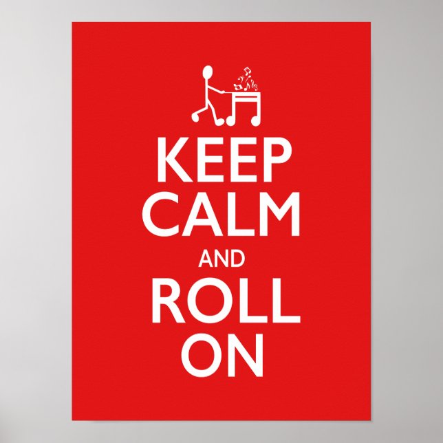 Póster Mantener la calma - Poster de música (Frente)