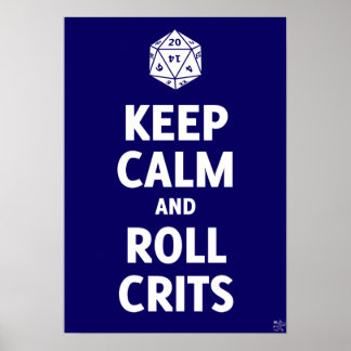 Póster Mantener la calma y el Poster de las criaturas de 