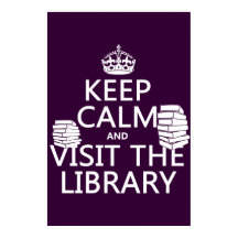Mantener la calma y visitar la biblioteca en cualq