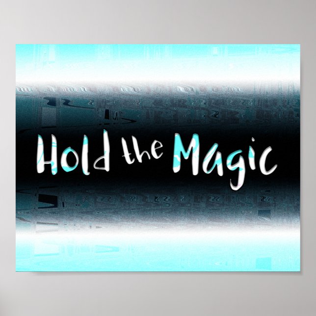 Póster Mantener la magia (Frente)