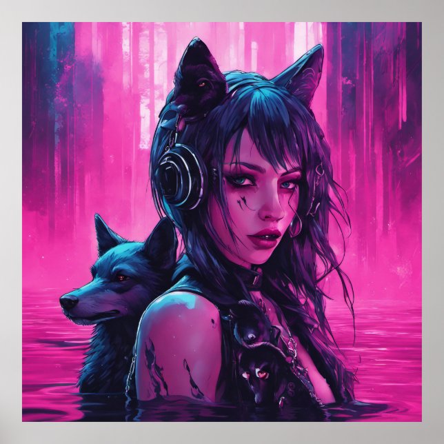 Póster Mantener o diseñar el suyo propio (Frente)