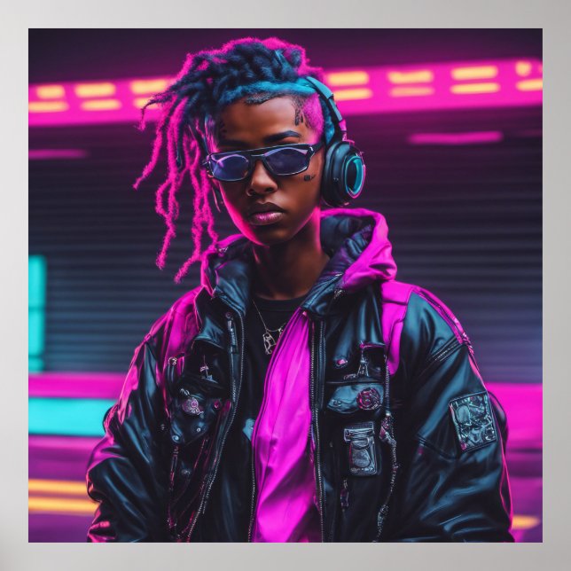 Póster Mantener o diseñar el suyo propio (Frente)