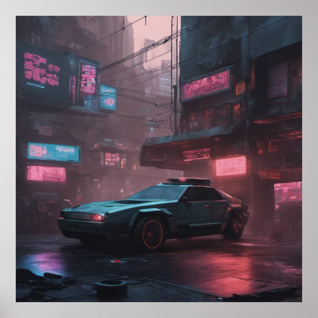 Póster Mantener o diseñar el suyo propio (Frente)