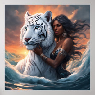 Póster Mantener o diseñar el suyo propio