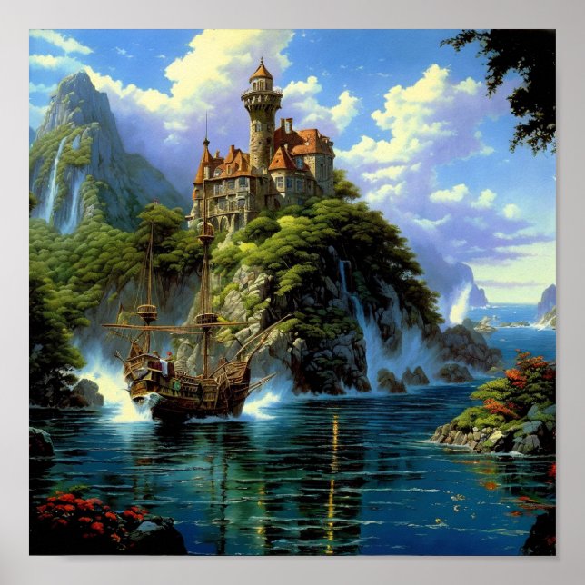 Póster Mantener o diseñar el suyo propio (Frente)