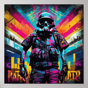 Póster Mantener o diseñar el suyo propio