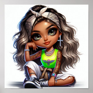 Póster Mantener o diseñar el suyo propio