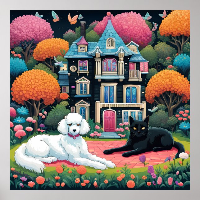 Póster Mantener o diseñar el suyo propio (Frente)