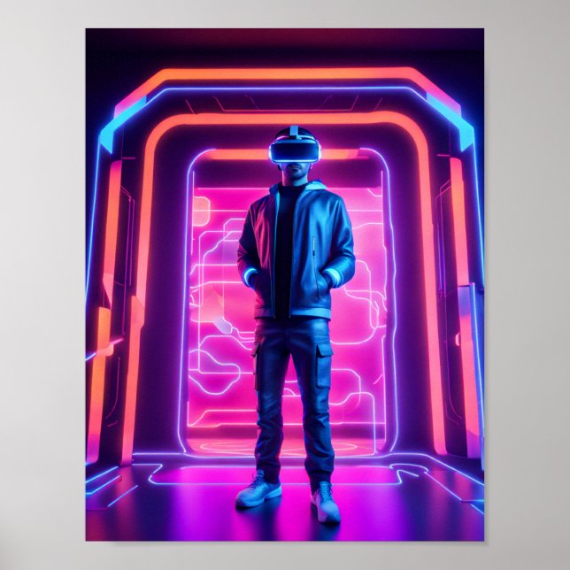 Póster Mantener o diseñar el suyo propio (Frente)