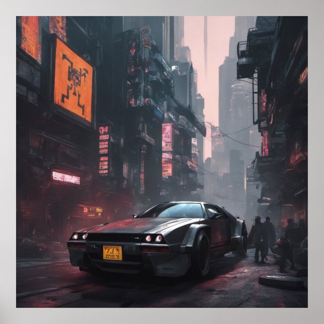 Póster Mantener o diseñar el suyo propio (Frente)