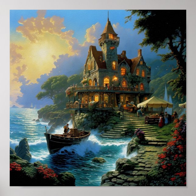 Póster Mantener o diseñar el suyo propio (Frente)