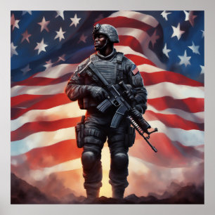 Póster Mantener o diseñar el suyo propio