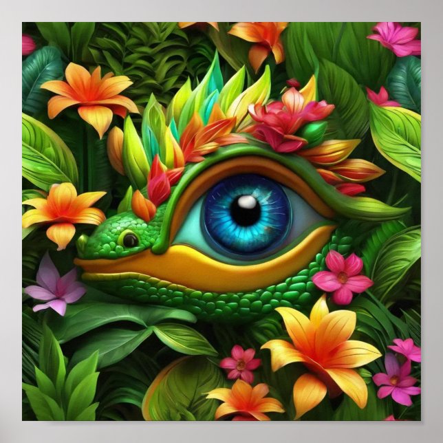 Póster Mantener o diseñar el suyo propio (Frente)