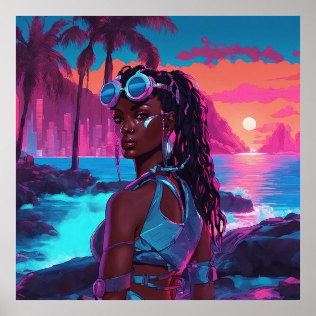 Póster Mantener o diseñar el suyo propio (Frente)