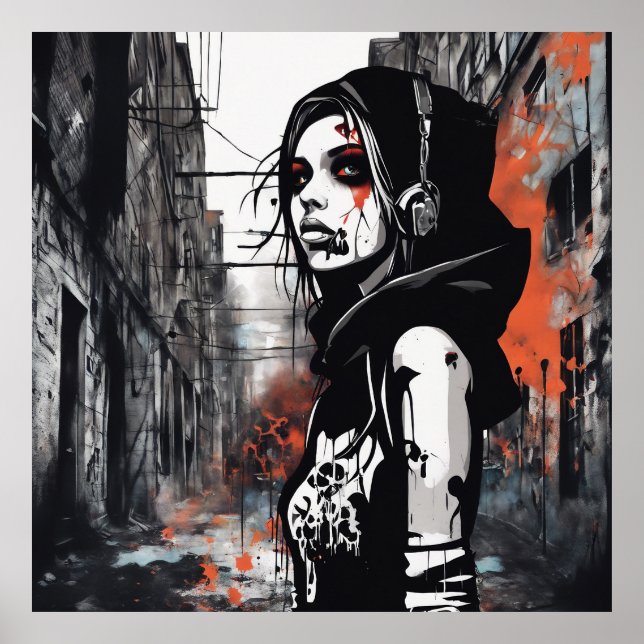 Póster Mantener o diseñar el suyo propio (Frente)