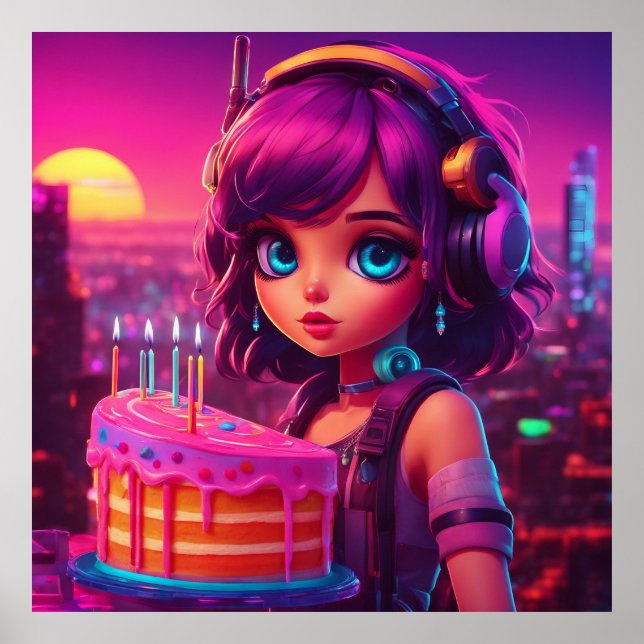 Póster Mantener o diseñar su propio poster (Frente)