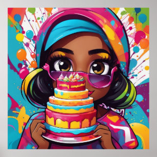 Póster Mantener o diseñar su propio poster