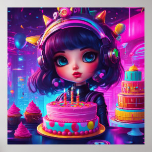 Póster Mantener o diseñar su propio poster