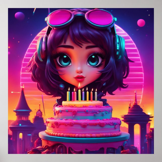 Póster Mantener o diseñar su propio poster (Frente)